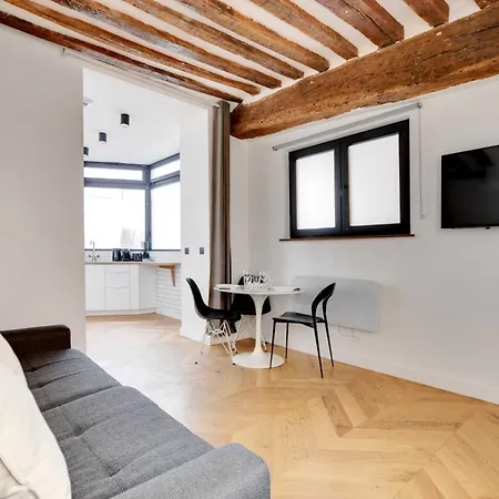 Apartmán Charming - 1br-4p - Les Halles Paříž