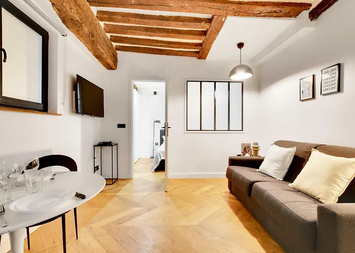 Charming - 1br-4p - Les Halles شقة *