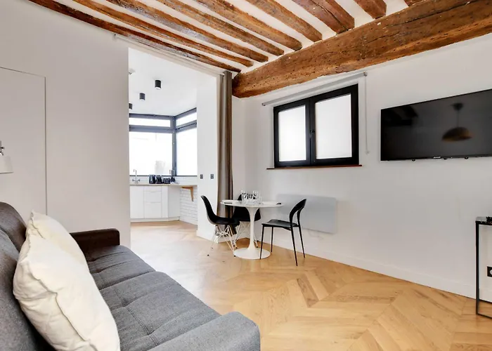 شقة Charming - 1br-4p - Les Halles باريس